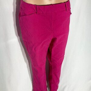 Worthington Bright Pink 12P Capri Pants